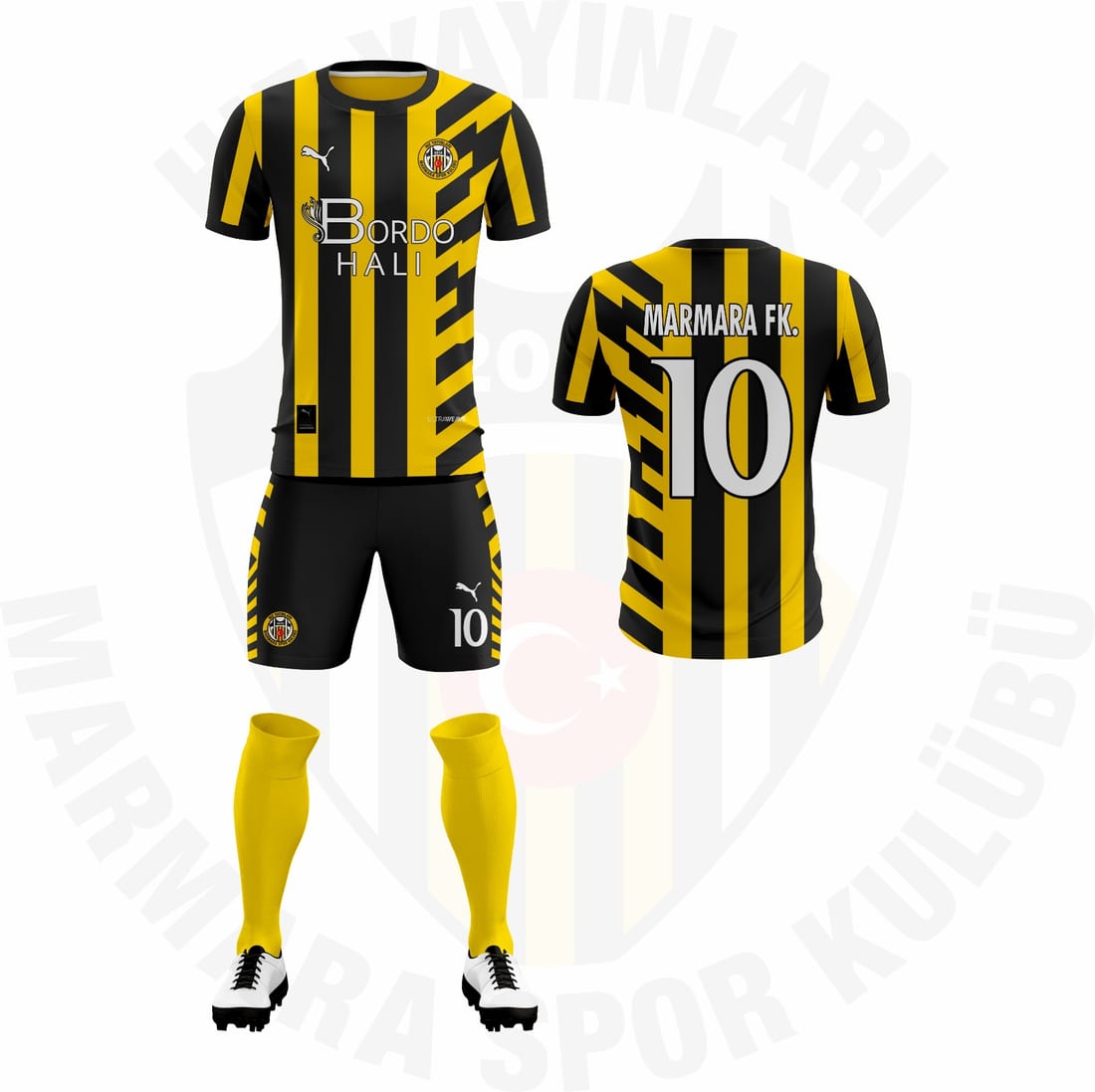 Marmara S.K. 2026–2027 Sarı-siyah forma